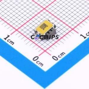 K2-1114SA-A4SW-06 Tactile Switch SMD Switch Single Pole Single Throw Rectangle Button 2.5N Horizontal Mount - Product Image 1