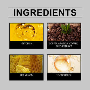 Venta caliente Mejora el tono de la piel hidrata y restaura el resplandor 50g veneno de abeja crema facial brillante - Product Image 6