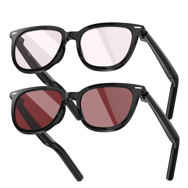 For Music Smart Glasses AG11 Dual Speakers Dual Mic Touch Slider 4K Video IP54 Waterproof for Sports
