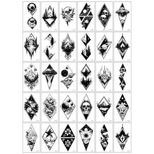 Tatuaje Temporal Decorativo de Moda 2026 de Alta Calidad, Impreso con UV, Resistente al Sudor, Fácil de Quitar, Sin Residuos, para el Cuerpo - Product Image 5