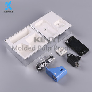 Boxes Packaging Shipping Customized Gift Boxes Wholesale Eco-friendly Plant Fiber Tray Paper Pulp Packaging