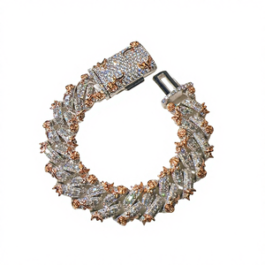 Pulsera de Plata 925 de Alta Calidad con Baño de Rodio, Corte Radiante, Microincrustaciones de Moissanita VVS Auténtica, Joyería de Lujo - Product Image 5