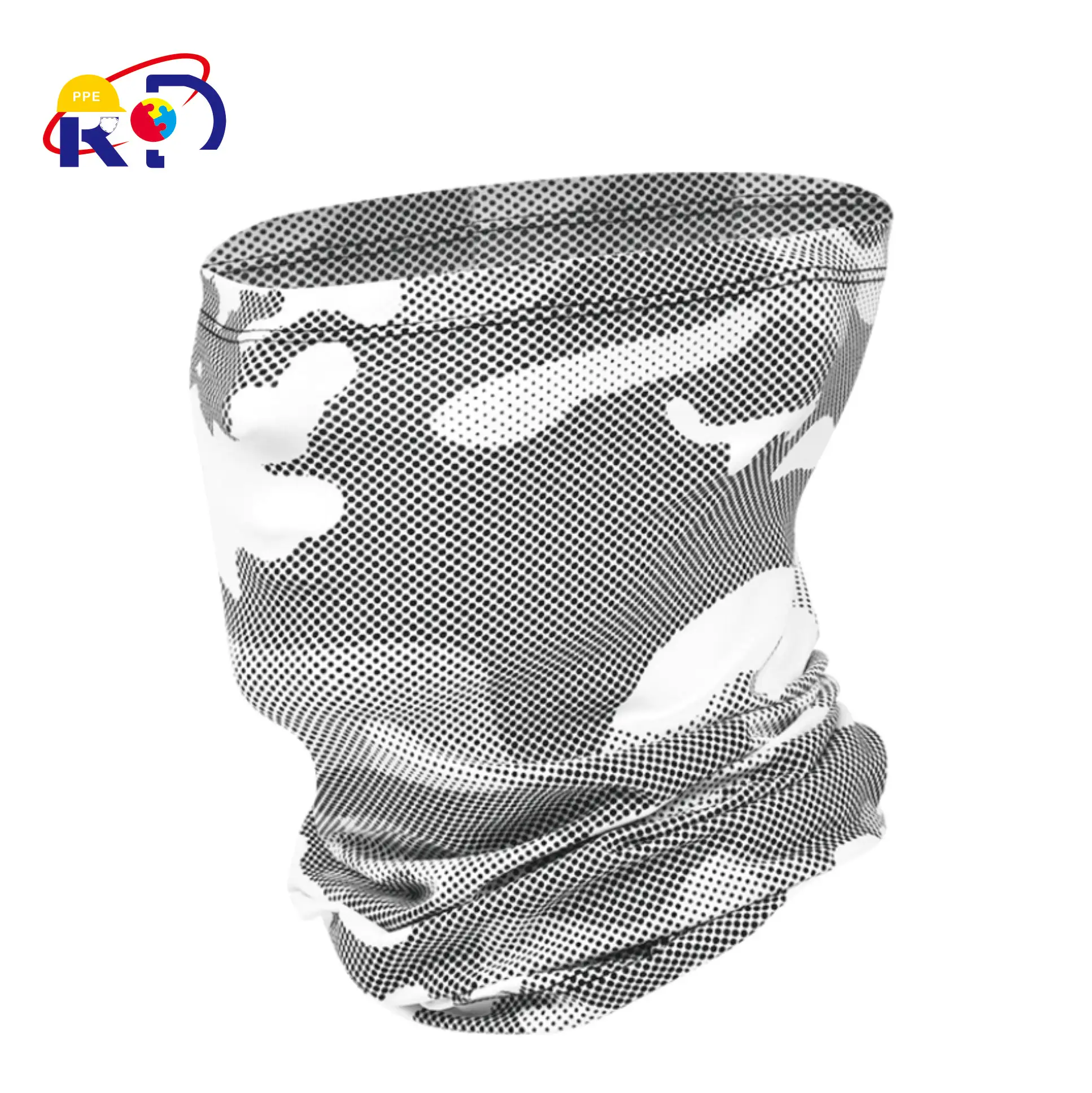 Naadloze Unisex Polyester Neck Gator Winddicht Bandana Neck Gaiter Gezichtsmasker Sjaal