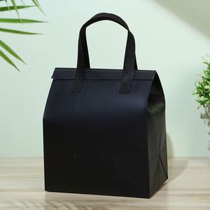 Sac isotherme promotionnel personnalisé en non-tissé avec logo, en aluminium, pour livraison de repas en restaurant, sac de transport isotherme pour plats à emporter - Product Image 6