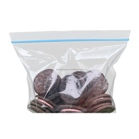 Sacs de conservation alimentaire réutilisables en plastique LDPE extra grands avec fermeture éclair, pour lait, compatibles congélateur, 30x40cm, emballage de cuisine, vente en gros