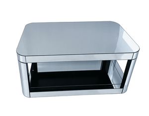 Baked Curved Mirror Modern Wood Coffee <b>Table</b> Living Room <b>Adjustable</b> <b>Height</b> Lift Center <b>Table</b> Premium Furniture - Product Image 3