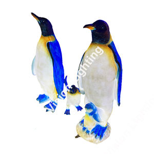 Al Aire Libre IP65 paisaje personalizado alta calidad pingüino decorativo Navidad LED 3D escultura motivo Luz - Product Image 4