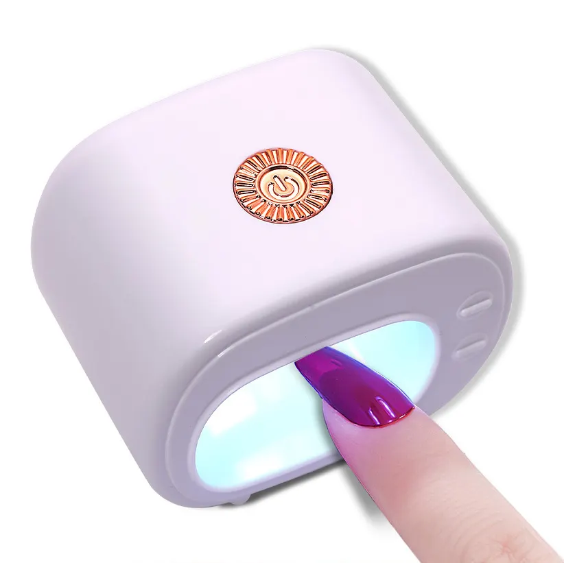 Mini TV Nail Led/UV Lamp Nail Machine Baking Sun Lamp Quick Drying Phototherapy Lamp