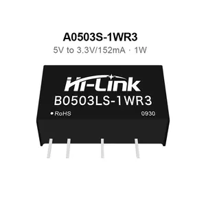 Hi-Link Pcb A0505S-1WR3 Dcdc 5V 1W 100ma Output Converter Intelligente Voeding Module Dc 5V Naar 1W 5V Dual Output A0505S-1
