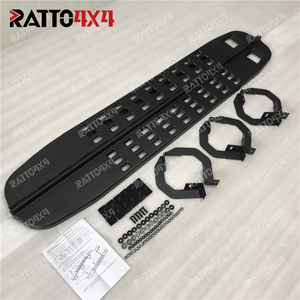 Ratto noir universel hors route autres accessoires extérieurs marchepieds en acier marchepieds latéraux pour <span class=keywords><strong>4x4</strong></span> <span class=keywords><strong>Ssangyong</strong></span> <span class=keywords><strong>Musso</strong></span> - Product Image 3