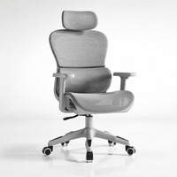 Kursi Putar Ergonomis Nyaman Dengan Penyangga Pinggang Adaptif, Tinggi Dapat Disesuaikan, Jaring Mesh, Produsen Kantor, Grosir