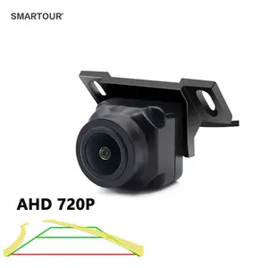 Smartour AHD 720P Dynamic Trajectory Car Reversing Camera Rear View Fisheye HD Night Vision Backup Track Car Parking Camera