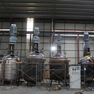 Reactor mezclador de calefacción, tanque de mezcla de líquidos, agitador, reactor de mezcla Industrial calentado para Pwoder de fusión en caliente - Product Image 3