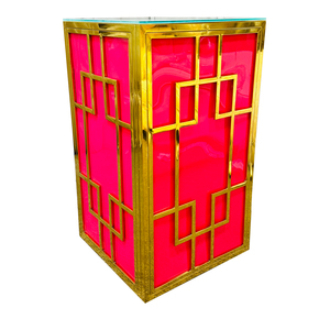 <span class=keywords><strong>Comptoir</strong></span> de table de bar de luxe bon marché avec cadre en acier inoxydable pour événements et fêtes en plein air - Product Image 1