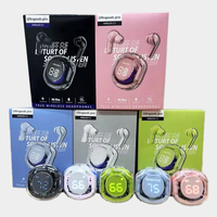 Écouteurs Intra-Auriculaires Sans Fil TWS Air39 2025, Boîtier en Cristal Transparent avec Affichage LED, Casque Gaming Audio JL, Meilleure Vente