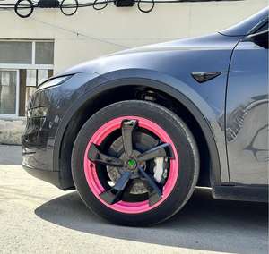 Couvercle de jante complet de haute qualité 19 pouces 4 pièces roues en matériau ABS sportif multicolore enjoliveurs couverts pour Tesla modèle Y Juniper 2025 - Product Image 5