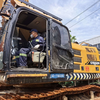 Excavatrice d'occasion haute performance SY650H 65 tonnes Année 2021 Moteur bien entretenu Godet de 3,8 m Boîte de vitesses moteur Grande capacité