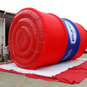 Réplica Gigante Inflable de Barril de Aceite de Lubricantes Eurol - Exhibición Inflable Promocional Personalizada para Marcas de Automoción/Lubricantes - Product Image 2
