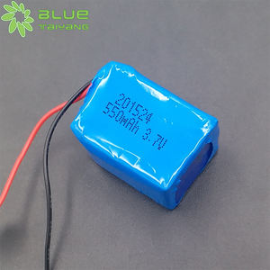 ブルーTaiyang 201524 1s 550mahリチウムポリマーバッテリーバッテリーLipo 3.7v 550mah rcヘリコプターバッテリー - Product Image 1