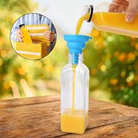 Botella de Plástico PET Cuadrada de Grado FDA para Jugos, 150ml, 350ml, 500ml, con Tapa de Rosca para Té de Burbujas, Leche, Bebidas Energéticas