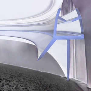 Montaje <span class=keywords><strong>de</strong></span> <span class=keywords><strong>baño</strong></span> <span class=keywords><strong>de</strong></span> estilo moderno, <span class=keywords><strong>junta</strong></span> <span class=keywords><strong>de</strong></span> pantalla <span class=keywords><strong>de</strong></span> ducha <span class=keywords><strong>de</strong></span> arco transparente curvo, tira <span class=keywords><strong>de</strong></span> sellado inferior <span class=keywords><strong>de</strong></span> puerta <span class=keywords><strong>de</strong></span> vidrio con 1 año <span class=keywords><strong>de</strong></span> garantía - Product Image 3