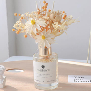 Tùy Chỉnh Handmade Khô Hoa Hương Thơm Nhà Thủy Tinh Dầu Thiết Yếu Chai Lọ Thơm Sậy Khuếch Tán - Product Image 3