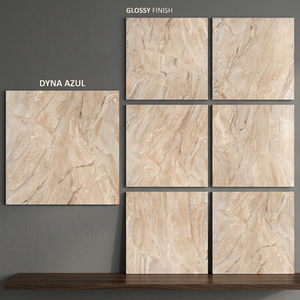 Azulejos de porcelana Elias White de 800x800 mm con acabado brillante inspirados en la elegancia clásica del mármol blanco. - Product Image 6
