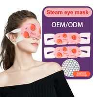 Masque pour les yeux à la vapeur avec compresse chaude et soulagement de la fatigue avec logo personnalisé