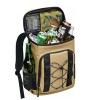 Sac à dos isotherme imperméable léger et souple pour pique-nique, plage, voyages et aventures de week-end (33 canettes)