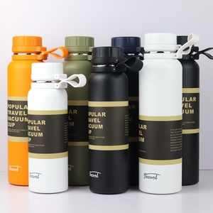 2025 vente en gros en acier inoxydable écologique 550ml bouteille d'eau thermique isolée sous vide grande capacité sport bouteille à boire - Product Image 2