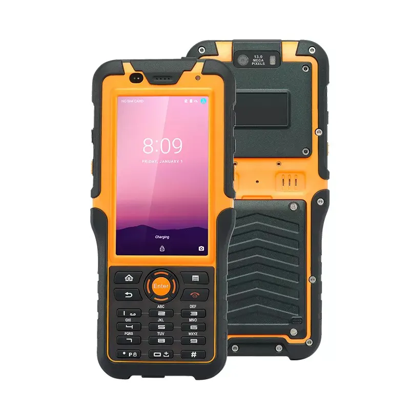 Industrial Rugged Android Tablet Pc Computer Handheld Pdas Certified Barcode Scanner Smart Pos Cards