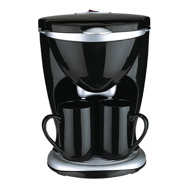 Italian 6 Cup Programmable Semi-Automatic Coffee Filter Machine Electric Drip Maker with Cup for Household & Hotel Use