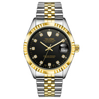 Montre pour homme TEVISE 629, montre étanche 30M, montre de nuit, montre-bracelet pour homme, montre mécanique entièrement mécanique pour homme