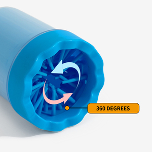 Taza de Silicona para Lavar Patas de Mascotas con Diseño de Ondas, Limpiador Universal de 250 ml, Ecológico, para Todas las Estaciones, Tamaño Mediano - Product Image 5