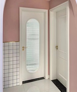 Puerta Interior Moderna de Madera Sólida, Cómoda y Acogedora, <span class=keywords><strong>con</strong></span> Característica Impermeable, 900x2000mm, para Baños, Apartamentos, Villas y Hoteles - Product Image 3