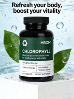 Capsules de chlorophylle OEM : Détoxifie, nettoie et favorise la santé intestinale, soutient la perte de poids et la détoxification