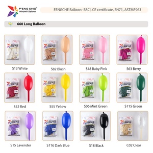 Globos Inflables <span class=keywords><strong>de</strong></span> Alta Calidad al por <span class=keywords><strong>Mayor</strong></span> para Cumpleaños, Pascua, Navidad, Halloween, 660 Globos, Globo Largo con Forma <span class=keywords><strong>de</strong></span> Animal - Product Image 2