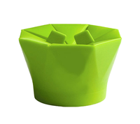 Machine à popcorn facile à utiliser sans BPA, compatible micro-ondes, durable, pliable, magique, en silicone souple, pour faire du popcorn soi-même