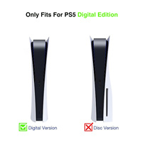 Autocollant en vinyle pour console et manette Sony Playstation 5 PS5 Digital Edition, motif anime personnalisé, couverture intégrale