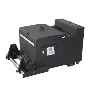 पालतू फिल्म हीट ट्रांसफर प्रिंटिंग के लिए ए 2 मिनी पाउडर शेकर और ड्रायर मशीन