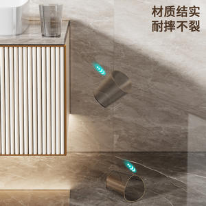 Ensemble de gobelets transparents pour brosses à dents, en plastique, avec plateau, pour couple, famille, rangement de salle de bain, taille standard - Product Image 2