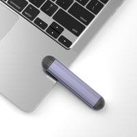 Kotak Hard Disk 10Gbps USB tipe-c, sarung HDD in-Line 2-In-1 Plug-and-Play M.2 10Gbps, cangkang logam aluminium