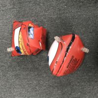 Bouées de bras gonflables pour enfants en gros, à double chambre d'air, motif dessin animé, en PVC, pour l'apprentissage de la natation