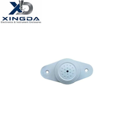 Boîtier en plastique avec double trou de fixation, enveloppe de microphone OEM pour module de circuit de capture audio de sécurité