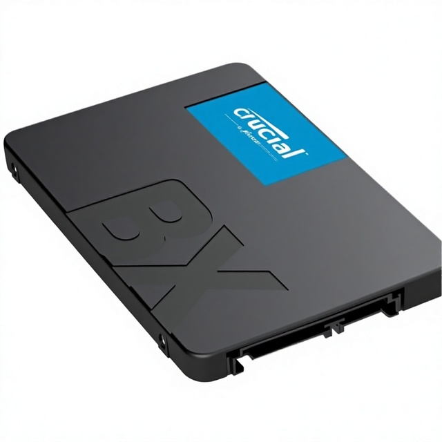 Crucial BX500 1TB 2.5 Inch Internal SATA SSD 256MB Cache CT1000BX500SSD1 Black