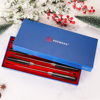 KEEMAKE 6 adet mutfak bıçakları Set yüksek karbon alman çelik ABS kolu ile 1.4116 yüksek kaliteli şefin bıçak
