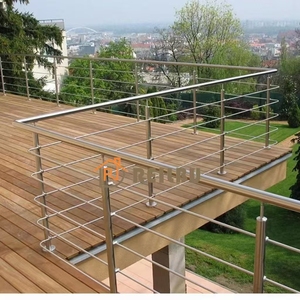 Reilbu Balustrade en acier inoxydable de haute qualité pour <span class=keywords><strong>extérieur</strong></span>, <span class=keywords><strong>escalier</strong></span>, balcon, terrasse, tube de garde-corps - Product Image 1