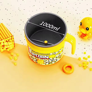 Máquina de Palomitas de Maíz Automática, Mini, de Aluminio, 350W, Silenciosa, con Protección Contra Sobrecalentamiento, Calentamiento Rápido, para el Hogar - Product Image 4