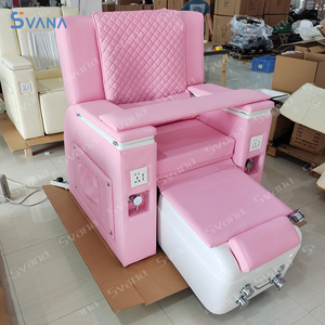 Salón de belleza Muebles Pie Spa Masaje Silla Rosa Cómoda Manicura Pedicura Silla - Product Image 1