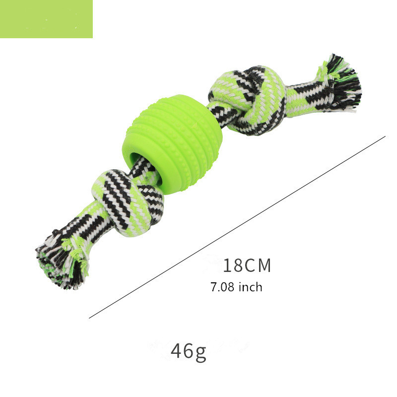 Green knotted ball